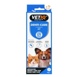 (VETIQ) 2IN1 ENZYMATIC TOOTHCARE KIT 70g