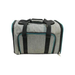 EXPANDABLE CARRIER (BLACK WITH GREEN) (<15kg) (45x25x28cm)