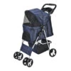 STROLLER-ONE HAND FOLDABLE (DARK GREY) 47x74x100cm 2 STROLLER-ONE HAND FOLDABLE (DARK GREY) 47x74x100cm -Dog Supplies Sale Store 101138