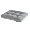 MAT - PLUSH RECTANGLE (GREY) 58.5x46x6cm -Dog Supplies Sale Store 101200