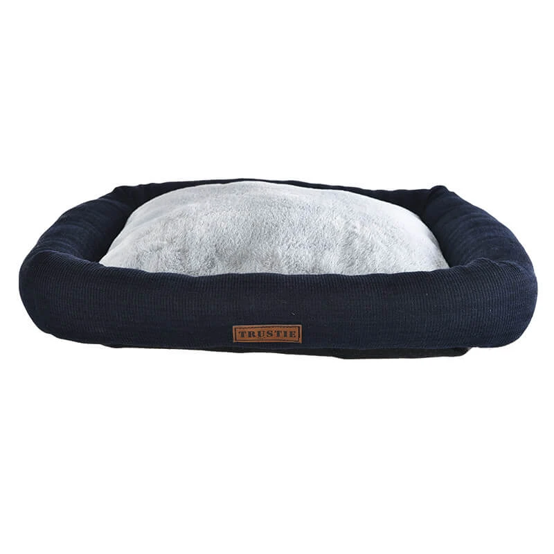 RECTANGLE BED (NAVY) 48x42x7cm 3 RECTANGLE BED (NAVY) 48x42x7cm