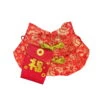 CHINESE NEW YEAR CAPE - FORTUNE RED PACKET (RED) (SMALL) -Dog Supplies Sale Store 101402