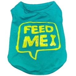 SWEAT SHIRT - FEED ME (GREEN) (LARGE)