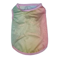 SWEAT SHIRT - TIE DYE PRINT (PINK BINDING) (MEDIUM)