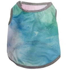 SWEAT SHIRT - TIE DYE PRINT (GREY BINDING) (LARGE)