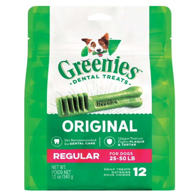 GREENIES TREATPAK REGULAR 340g 3 GREENIES TREATPAK REGULAR 340g