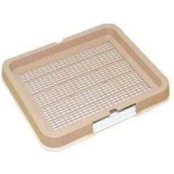 PET TOILET WITH MESH PLATE (MEDIUM)