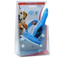 DESHEDDING TOOL (DOG-40kg) (BLUE) (LARGE) EDGE 10cm