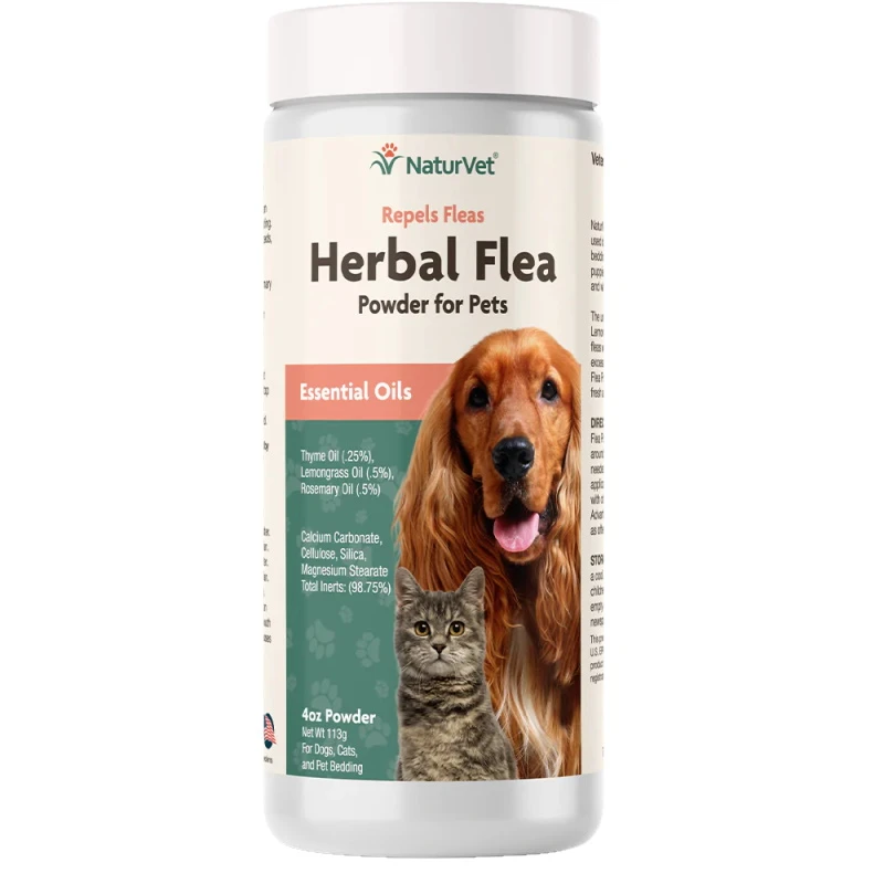HERBAL FLEA PET POWDER 4oz (113g) 2 HERBAL FLEA PET POWDER 4oz (113g)