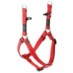 ROGZ UTILITY FANBELT STEP IN HARNESS - RED (LARGE)