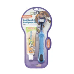 DENTAL KIT (VANILLA TOOTHPASTE + TOOTHBRUSH) (SMALL BREED)