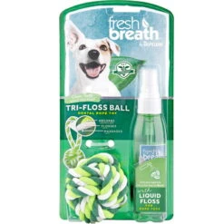 Tropiclean LIQUID FLOSS ROPEBALL (S)