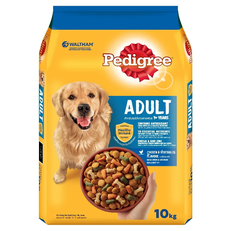Pedigree CHICKEN & VEGETABLE 10kg 3 Pedigree CHICKEN & VEGETABLE 10kg