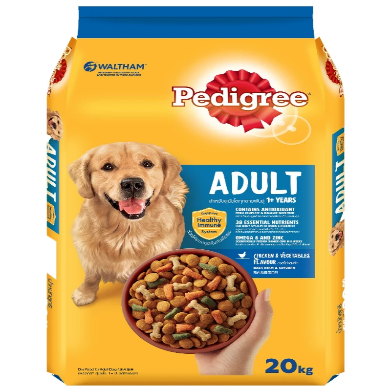 Pedigree CHICKEN & VEGETABLE 20kg 3 Pedigree CHICKEN & VEGETABLE 20kg