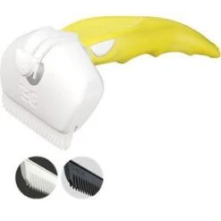 EASEE DESHEDDING TOOL (DOG-20kg) (YELLOW) (MEDIUM)