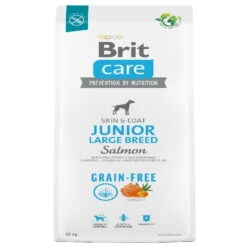 BRIT CARE GRAIN-FREE JUNIOR LARGE BREED SALMON & POTATO 12kg