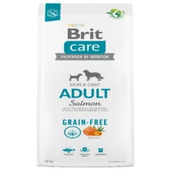 BRIT CARE GRAIN-FREE ADULT SALMON & POTATO 12kg