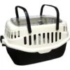 CARRIER (BLACK WITH WHITE) -Dog Supplies Sale Store 78196