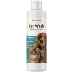EAR WASH TEA TREE WITH BABY POWDER 16oz