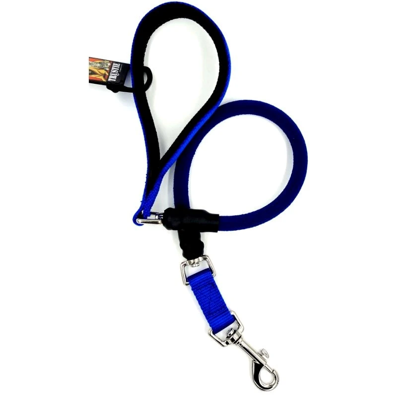 DOG ELASTIC LEASH - ROPE (BLUE) 3 DOG ELASTIC LEASH - ROPE (BLUE)