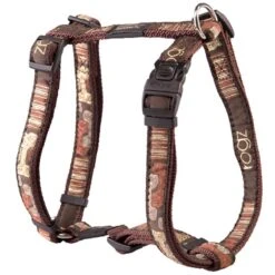 ROGZ DRESS BEACHBUM HARNESS - MOCHA BONE (LARGE)