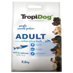 PREMIUM ADULT MEDIUM & LARGE BREED SALMON & RICE 2kg