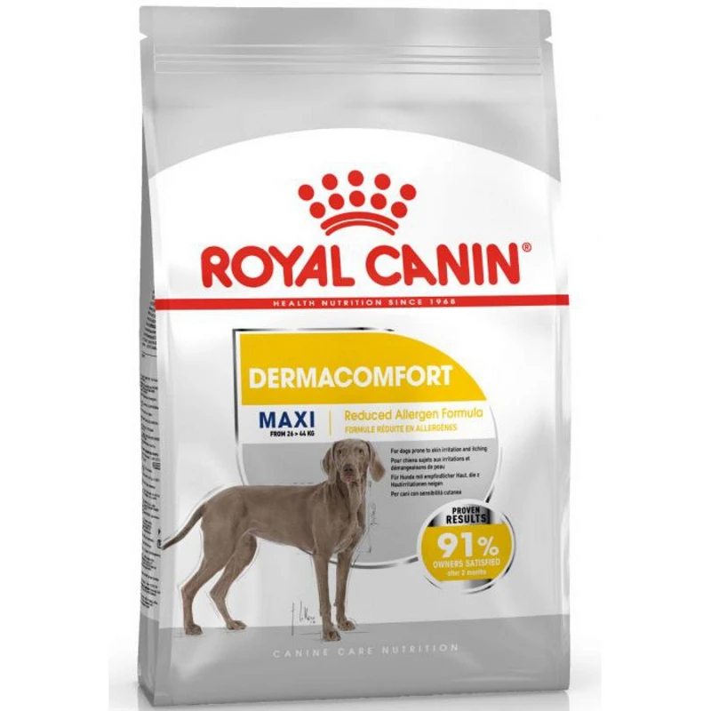 ROYAL CANIN CANINE CARE NUTRITION - DERMACOMFORT MAXI 10KG 3 ROYAL CANIN CANINE CARE NUTRITION - DERMACOMFORT MAXI 10KG