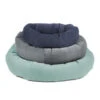 CHENILLE DONUT BED (BLUE) (SMALL) -Dog Supplies Sale Store 92589