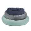 CHENILLE DONUT BED (BLUE) (MEDIUM) -Dog Supplies Sale Store 92592