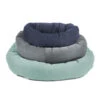 CHENILLE DONUT BED (BLUE) (LARGE) -Dog Supplies Sale Store 92595