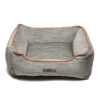 KONG LOUNGER BED (LIGHT GREY / ORANGE PIPING) (LARGE) -Dog Supplies Sale Store 92633