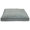 CHENILLE RECTANGLE (GREY / BLUE TRIM) (EXTRA-LARGE) -Dog Supplies Sale Store 92913