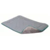 CHENILLE SLEEPER CUSHION (GREY / GREEN) (SMALL) -Dog Supplies Sale Store 92926
