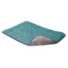 CHENILLE SLEEPER CUSHION (GREEN / BLUE) (SMALL) -Dog Supplies Sale Store 92927