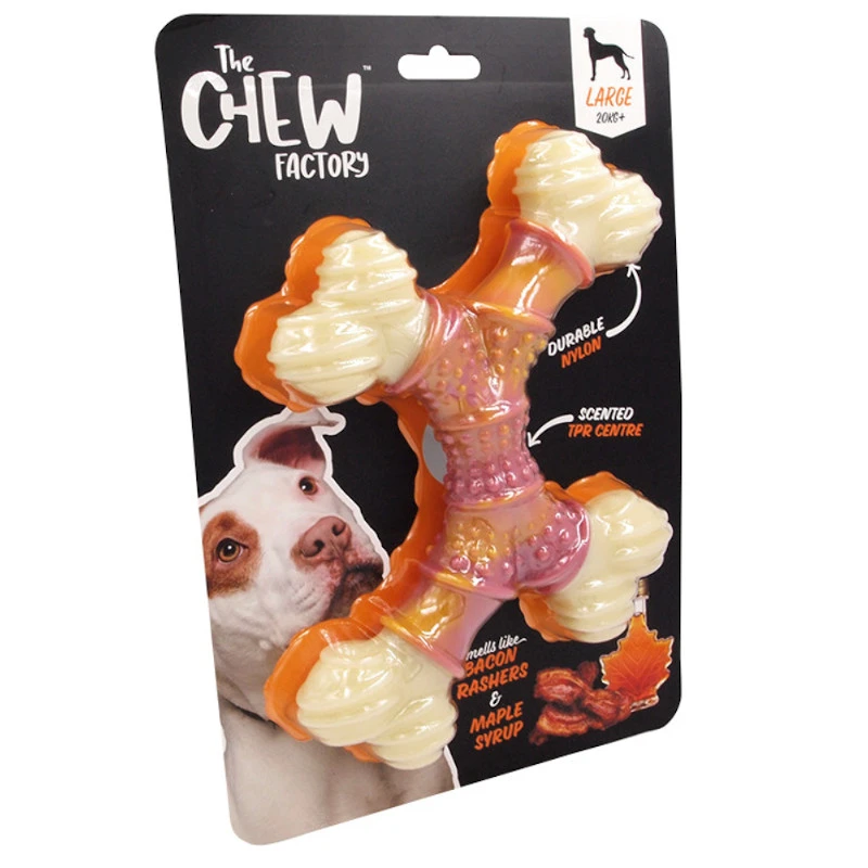 NYLON CHEW BONE-BACON & MAPLE (LARGE) 3 NYLON CHEW BONE-BACON & MAPLE (LARGE)