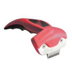 ONE DESHEDDING TOOL (DOG&CAT-10kg) (RED) (SMALL)