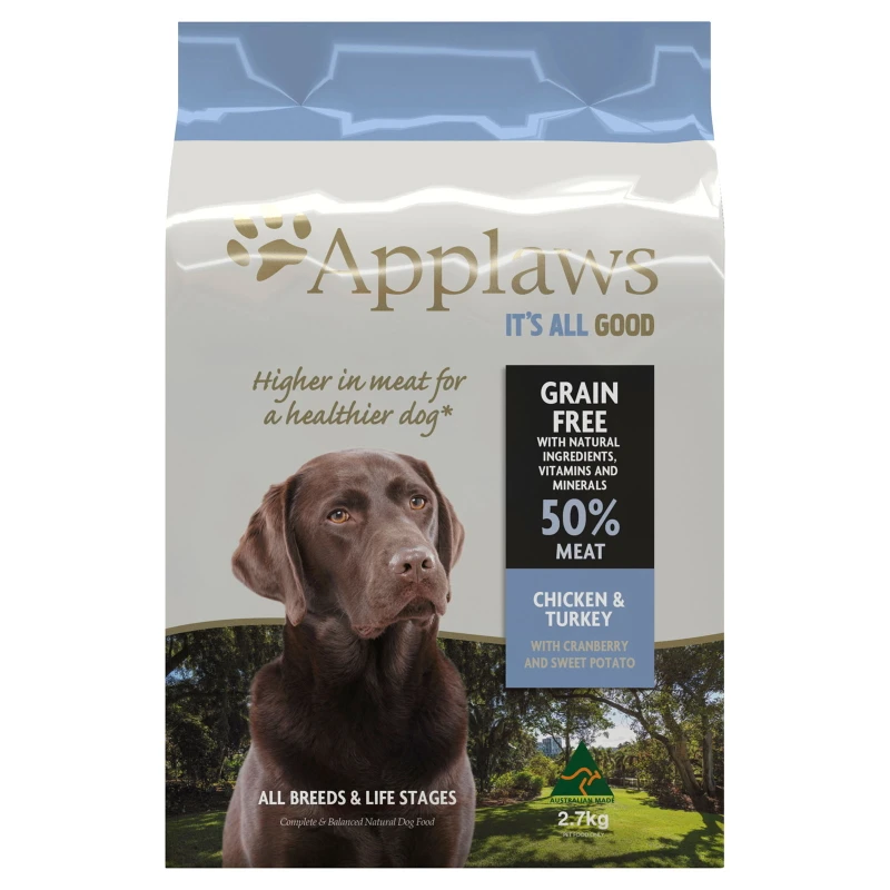 Applaws (DOG) CHICKEN AND TURKEY GRAIN FREE 2.7kg 3 Applaws (DOG) CHICKEN AND TURKEY GRAIN FREE 2.7kg