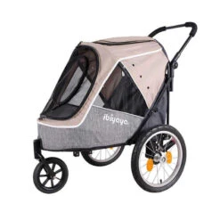 HAPPY PET TRAILER 2.0 (BROWN) (GREY)
