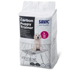 Savic CHARCOAL PUPPY TRAINER PADS (LARGE) 50pcs