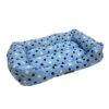POLYESTER BED - POKKA DOT (BLUE) -Dog Supplies Sale Store 96672