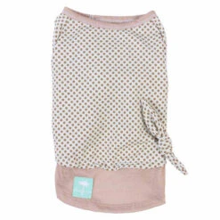 T-SHIRT-CORN KERNEL PATTERN (BROWN) (LARGE)