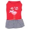 RESS-FLAMINGO (RED/BLACK) (LARGE) -Dog Supplies Sale Store 96951