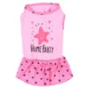 DRESS-HOME PARTY BRIGHT STAR (PINK) (LARGE) -Dog Supplies Sale Store 96957