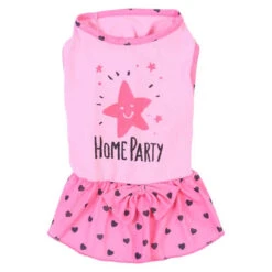 DRESS-HOME PARTY BRIGHT STAR (PINK) (LARGE)