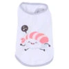 SWEAT SHIRT-CHEERY SALMON SUSHI (WHITE) (LARGE)