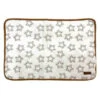 PLUSH MAT-STAR DESIGN (BEIGE) (MEDIUM) -Dog Supplies Sale Store 97047