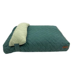 BED WITH PILLOW (GREEN / LARGE GREEN) (MEDIUM)