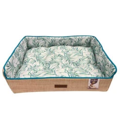 FOLDABLE BED (GREEN/KHAKI) (EXTRA SMALL)