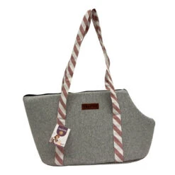 TOTE CARRIER (GREY / PINK)