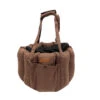 TOTE CARRIER-ROUND (COFFEE) -Dog Supplies Sale Store 97856